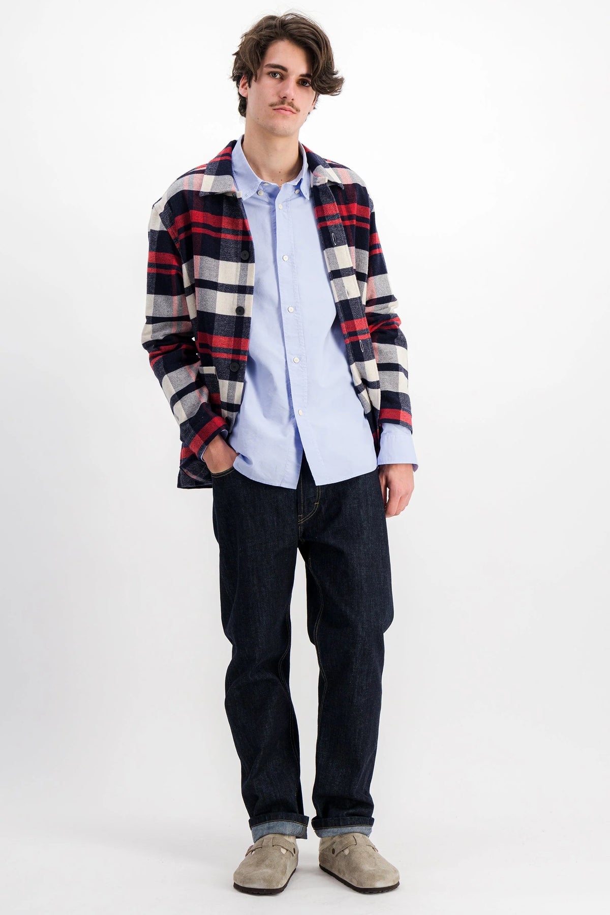 Dean Denim Jeans Pants — NAVY