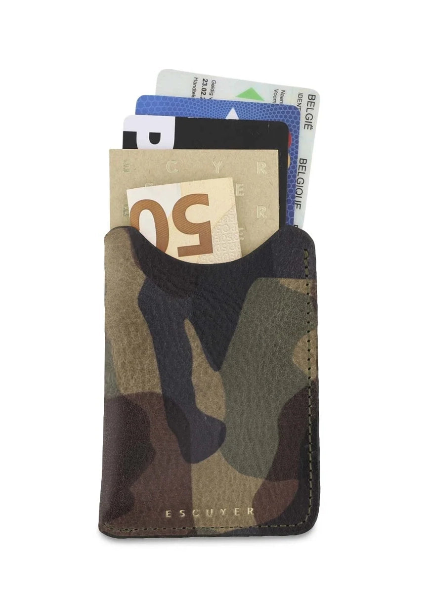 Card Sleeve Wallet  — CAMOUFLAGE MILITARY