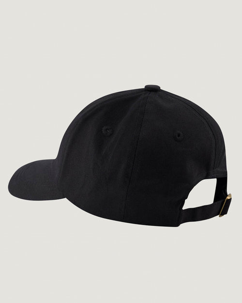 'Grand Cru' Beaumont Twill Cap — BLACK