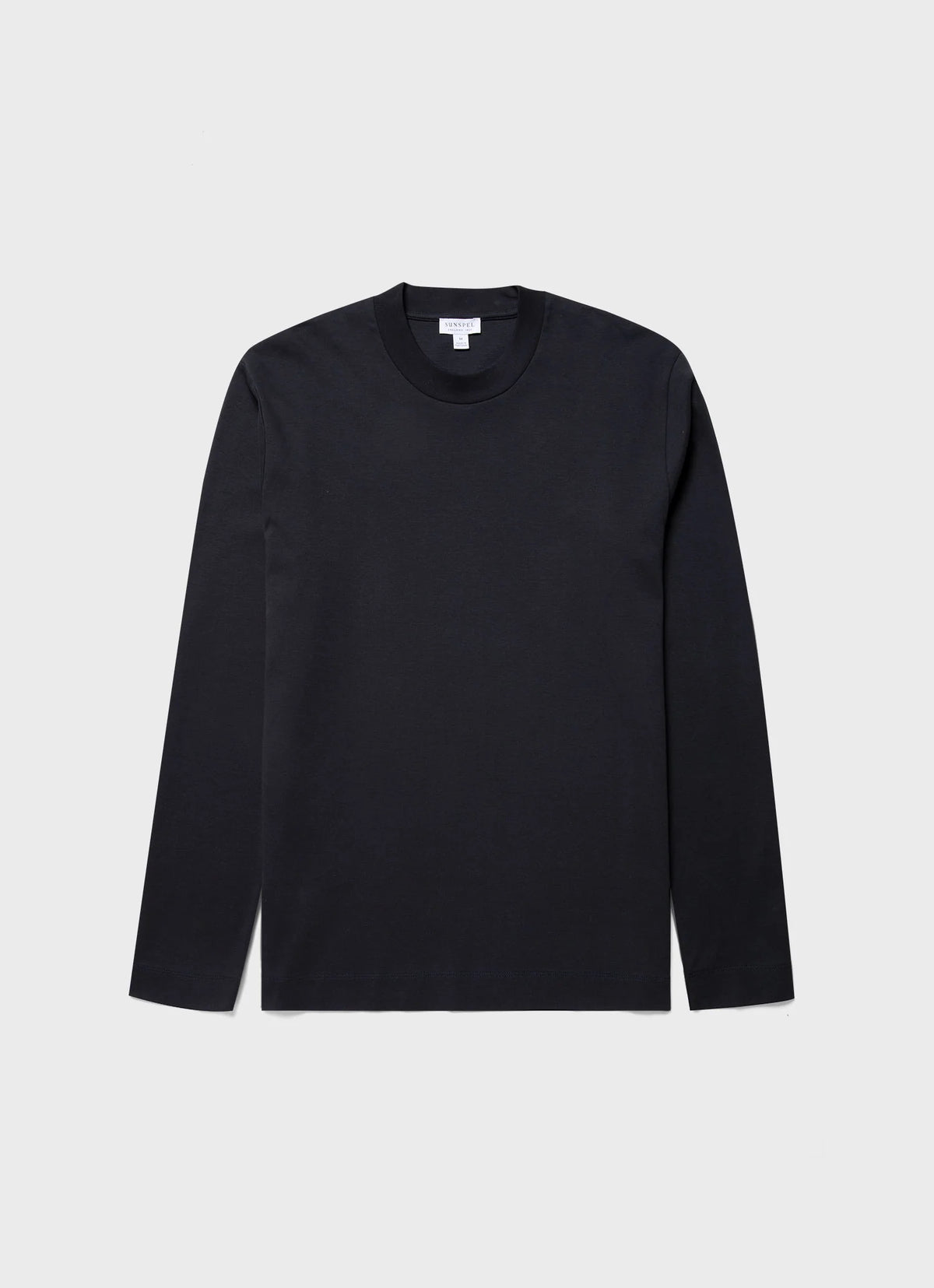 Long Sleeve Heavyweight T-Shirt — BLACK