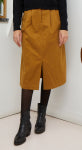 Crisp Skirt Jinoli — CAMEL
