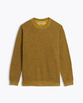 Terry Crewneck Sweater — HAPPY YELLOW
