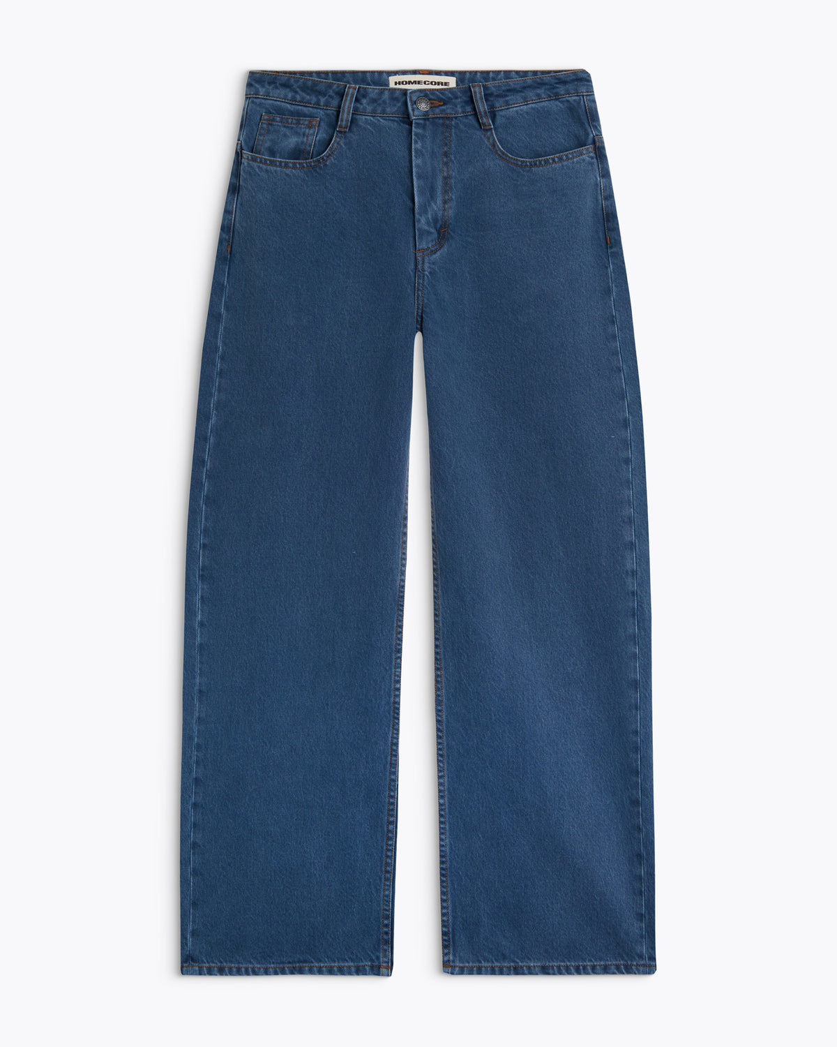 Malia Denim Trousers — DENIM BLUE