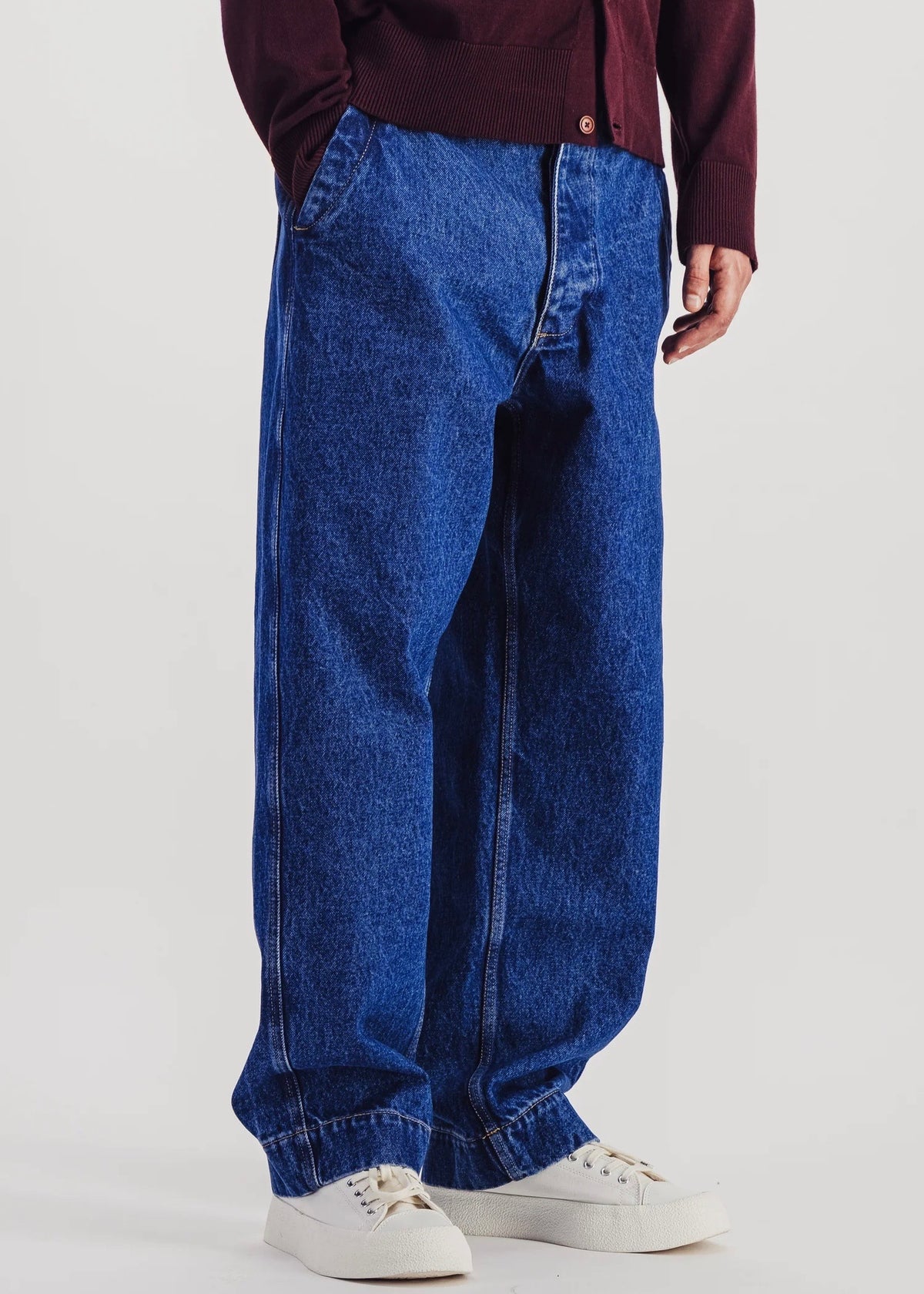 Dean Denim Pants — STONE