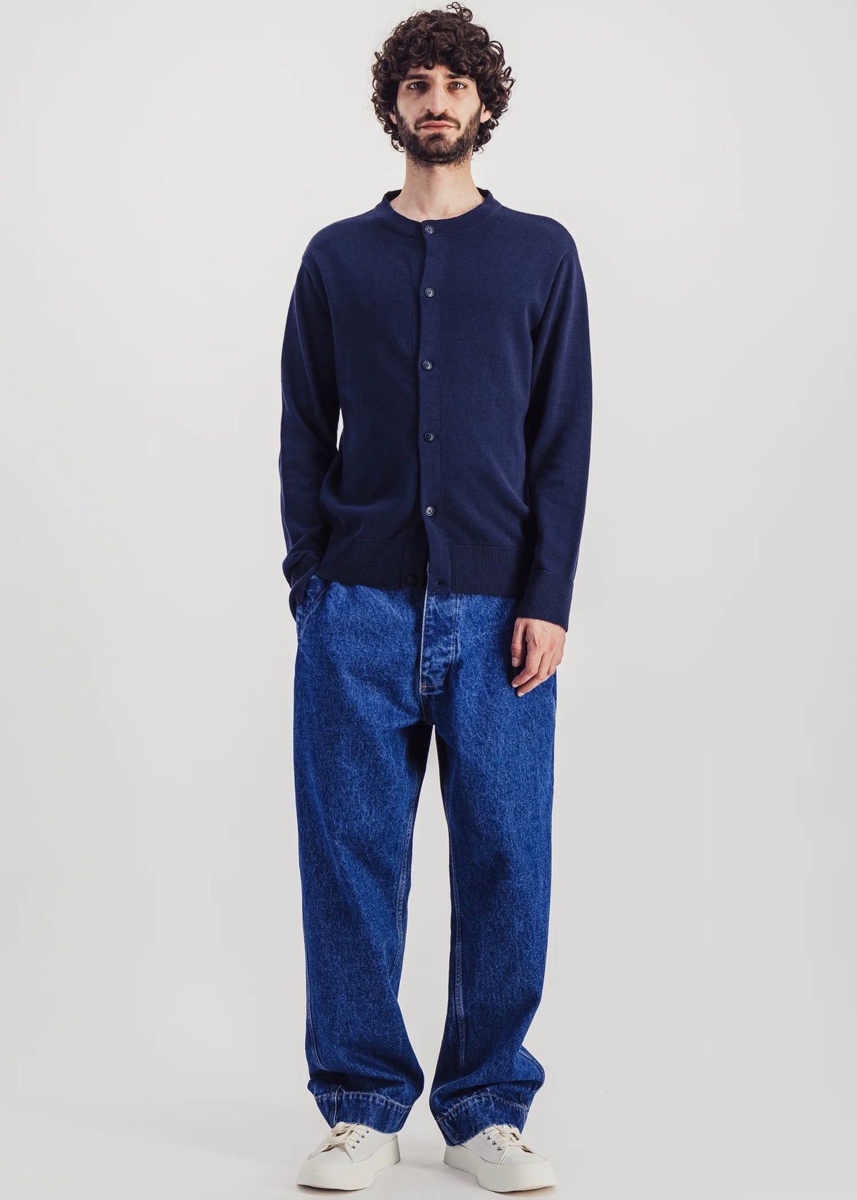 Dean Denim Pants — STONE