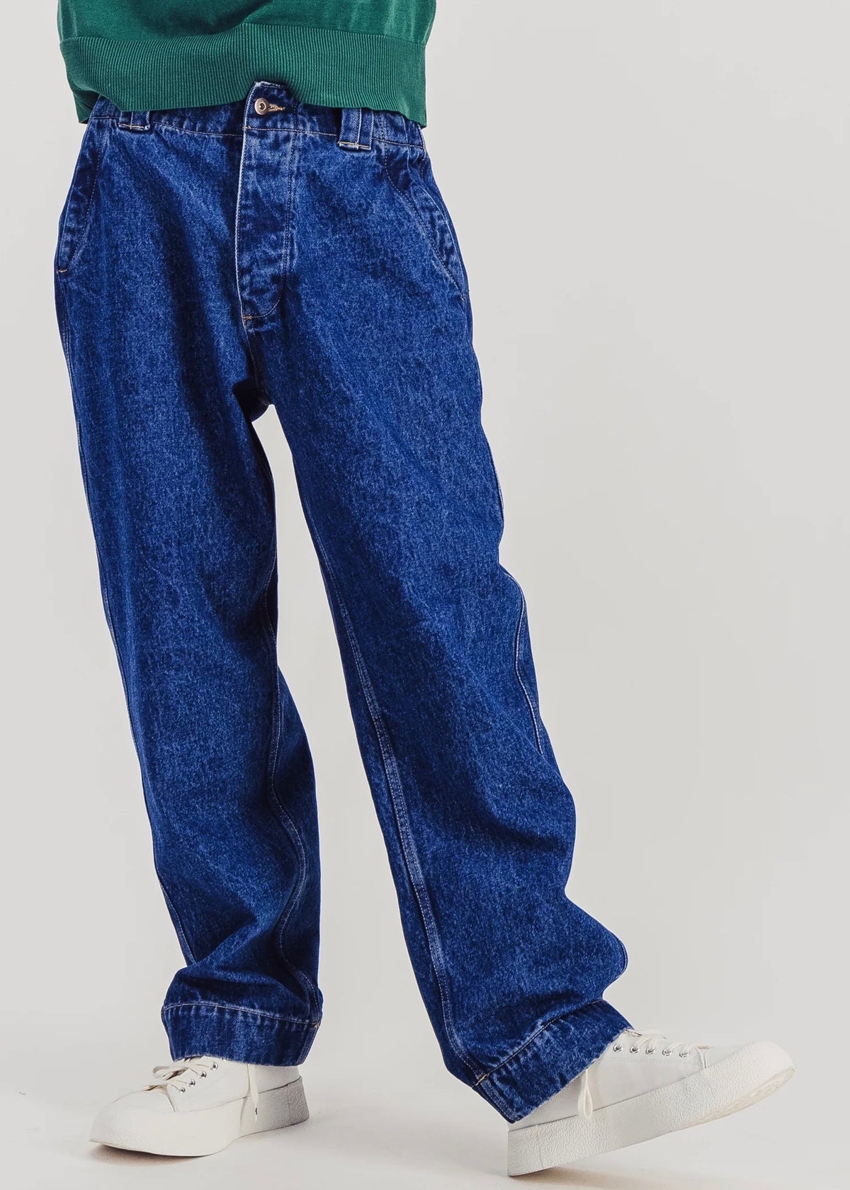 Dean Denim Pants — STONE