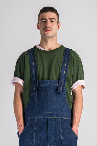 Stanley Denim Dungarees — STONE DENIM