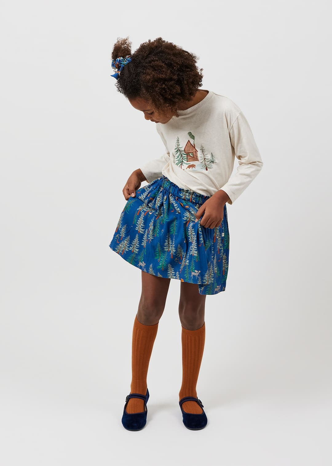 Godeline Pine Skirt  — SAPIN MULTI