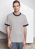 Telo Stripes T-Shirt — NAVY