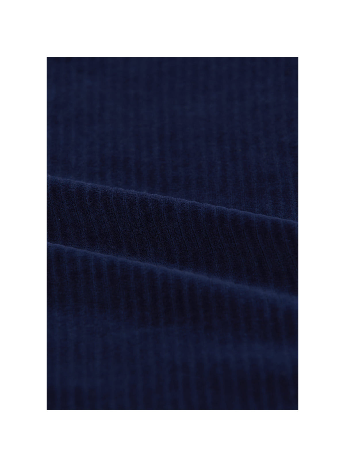 Garance Velvet Skirt GOTS  — NAVY