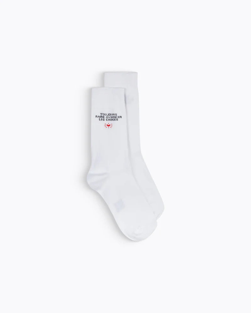 Mantra Socks — WHITE