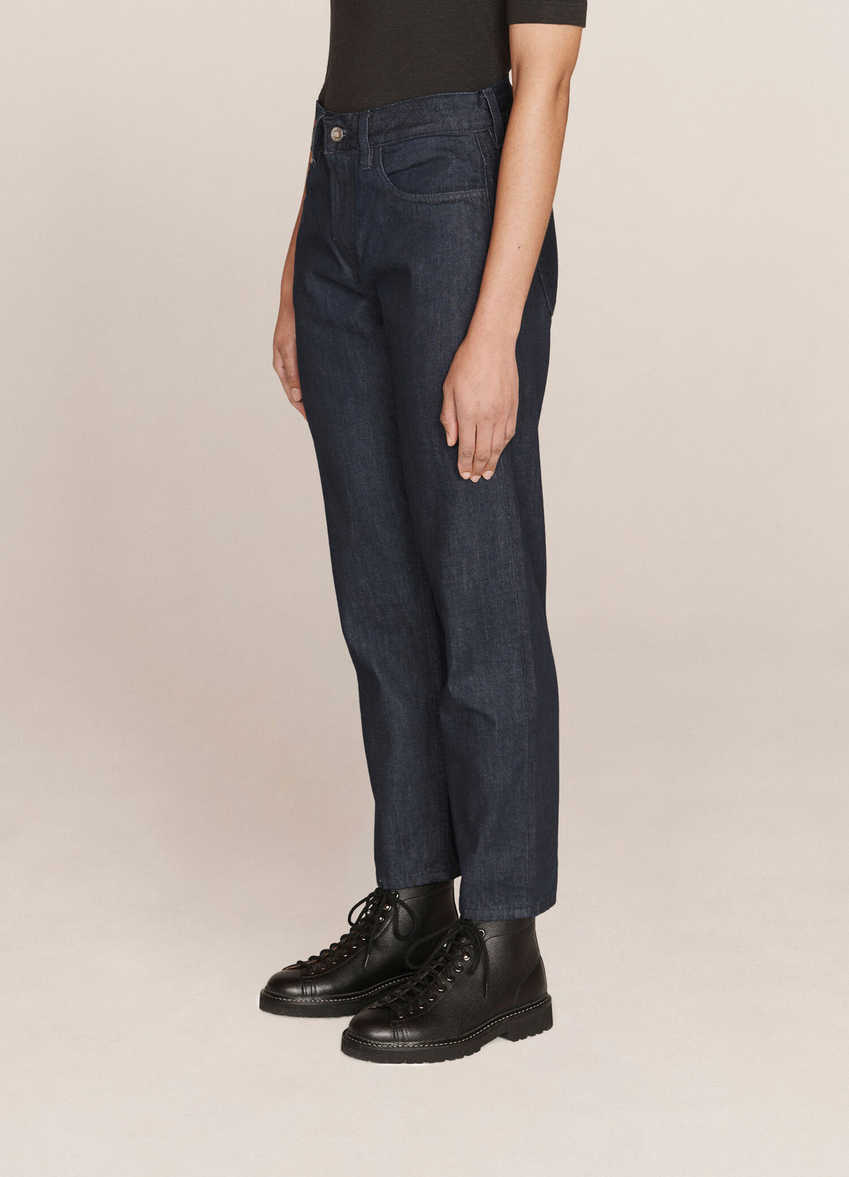 Tearaway Organic Cotton Selvedge Jeans — NAVY