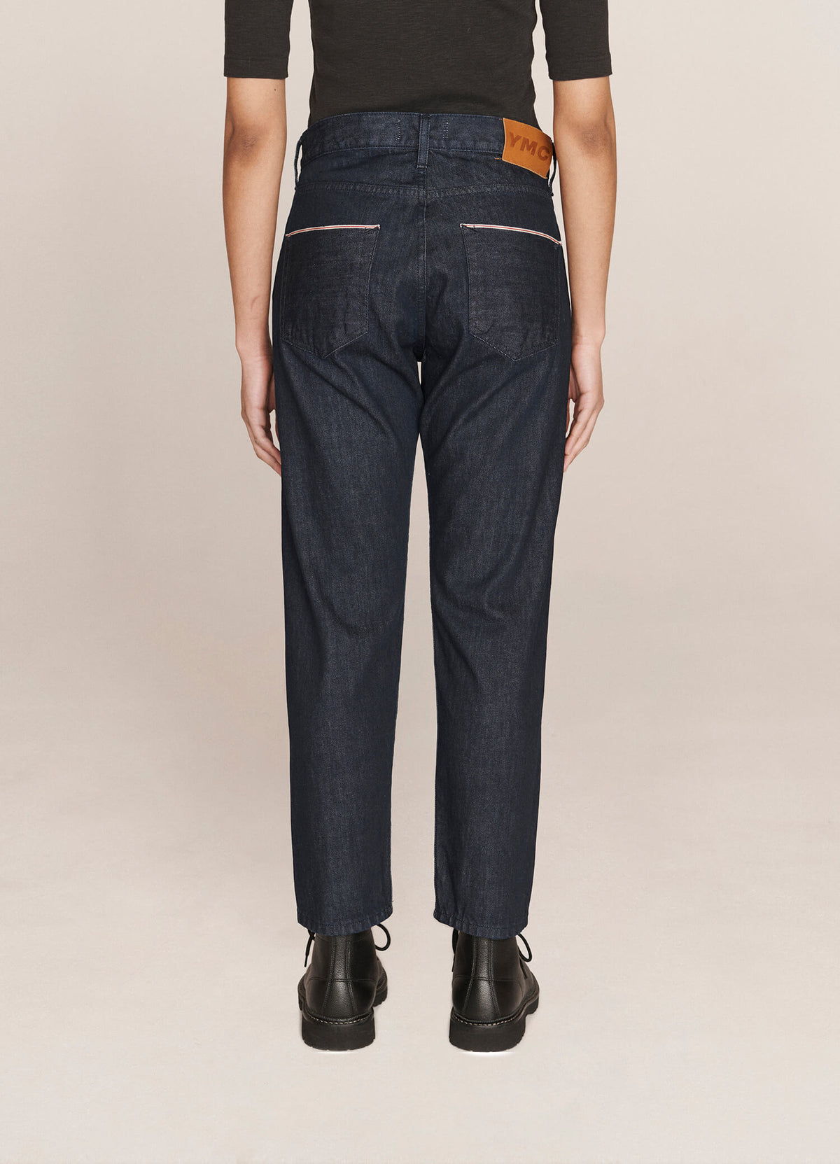 Tearaway Organic Cotton Selvedge Jeans — NAVY