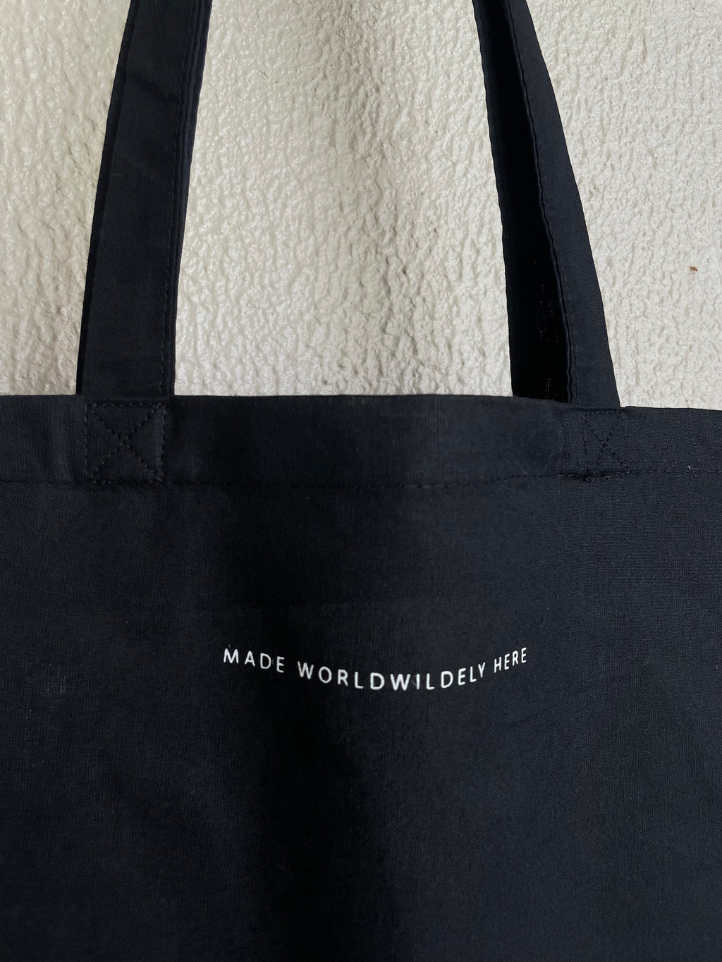 Early Small Tote Bag — BLACK