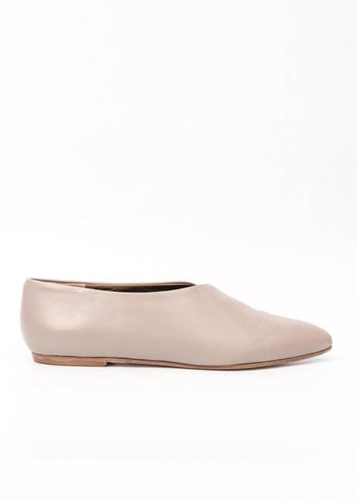 Ganna Flat Loafer Shoe — GREY