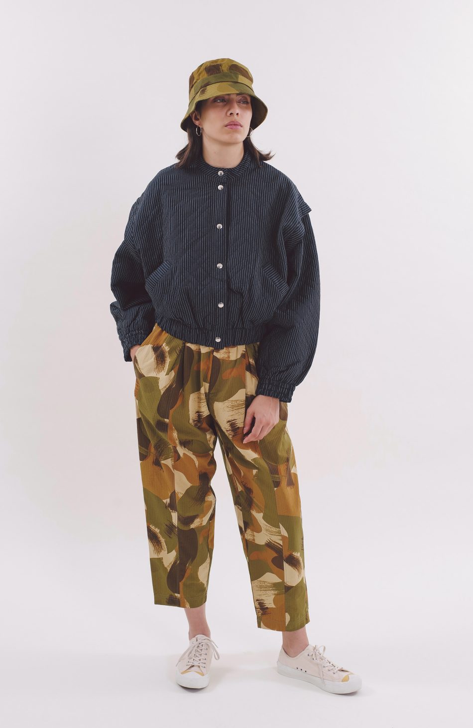 Bucket Hat Camouflage — GREEN